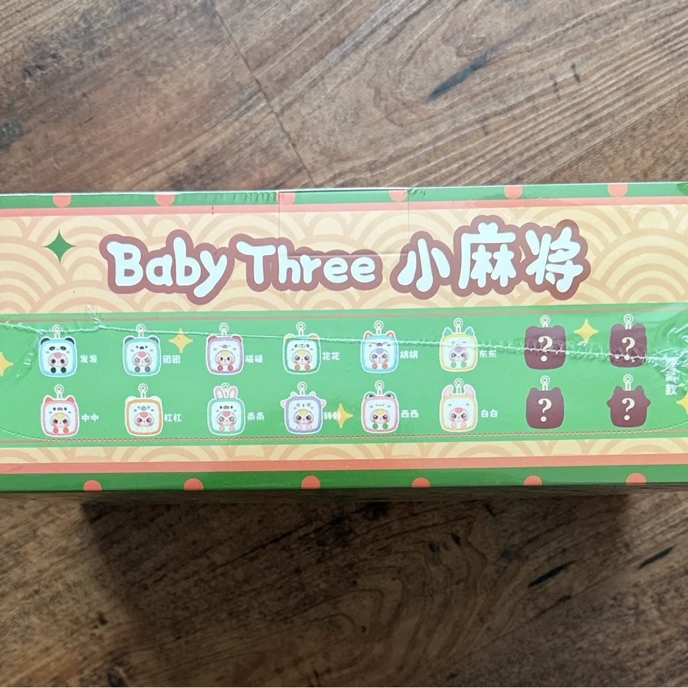 Baby Three Little Mahjong Plush Series Blind Box